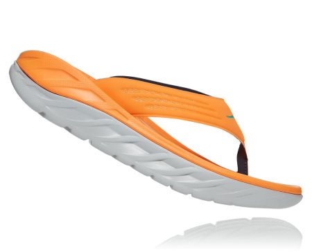 Hoka One One Ora Recovery Flip 2 Moški Čevlji Oranžna / Srebrna SI-729846Y